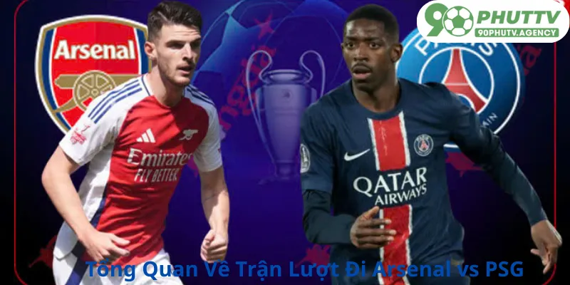 Tổng Quan Về Trận Lượt Đi Arsenal vs PSG